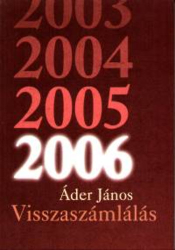 Áder János - Visszaszámlálás