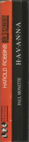 Harold Robbins-Paul Monette - 2 db romantikus regény, Bűn és szenvedély, Havanna