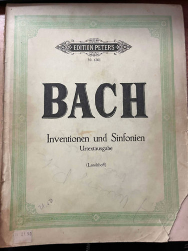 J. S. Bach - Inventionen und Sinfonien