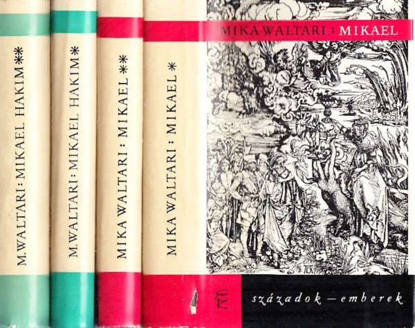 Mika Waltari - Mikael + Mikael Hakim (2 mű 4 kötetben)