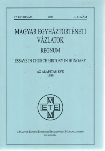 Magyar EgyhzTrtneti Enciklopdia Munkakzssg - ---