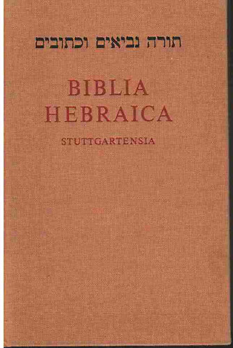 K.-Rudolph, W. Elliger - Biblia Hebraica Stuttgartensia