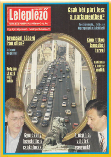 T�ke P�ter  (f�szerk.) - Leleplez� - Orsz�gkr�nika k�nyv�js�g 2006 VIII/1