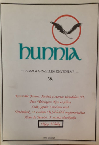 Hunnia - A magyar szellem nvdelme 38.