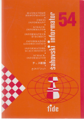 Sakk informtor 1992 / 54