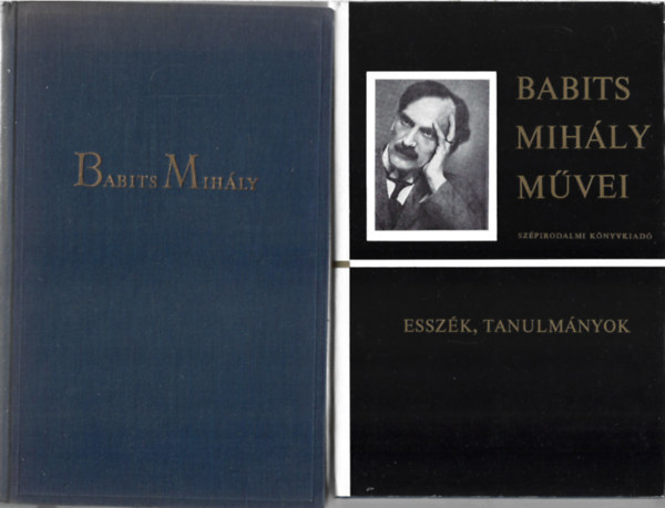 Babits Mih�ly - 2 db k�nyv, novell�k, Essz�k, tanulm�nyok I.