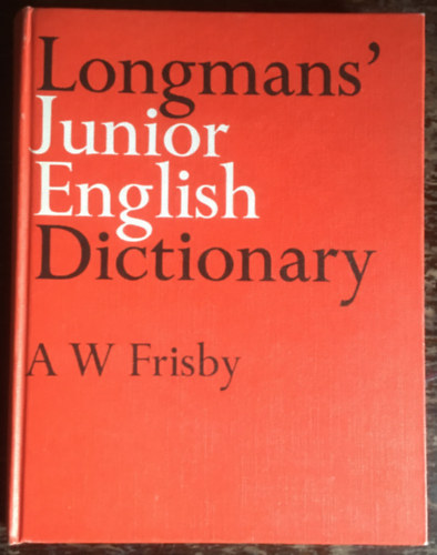 Longmans' Junior English Dictionary
