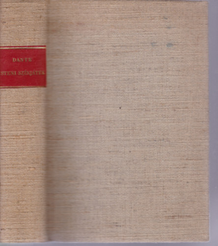 Dante Alighieri - Isteni sz�nj�t�k (Babits Mih�ly ford�t�sa)