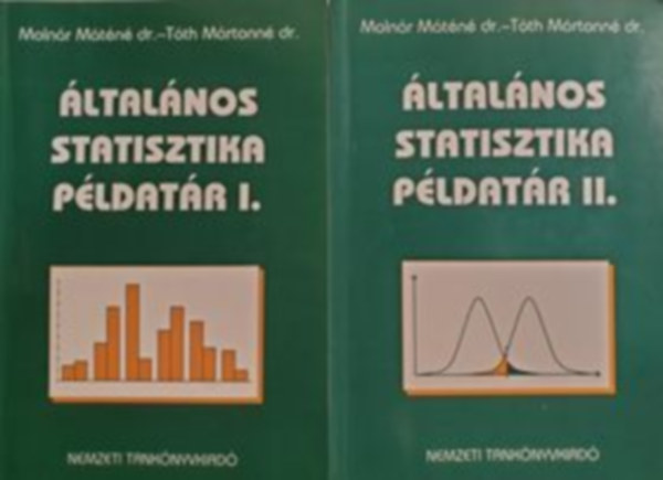 Dr. Molnár Máténé - Dr. Tóth Mártonné - Általános statisztika példatár I-II.