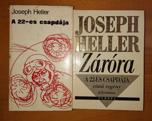 Joseph Heller - 2 m� Joseph Hellert�l: A 22-es csapd�ja, Z�r�ra
