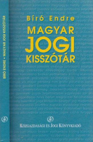 Br Endre - Magyar jogi kissztr