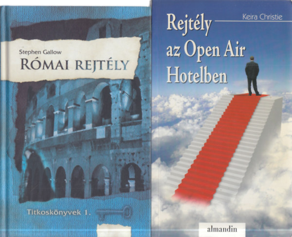 Keira Christie Stephen Gallow - 2 db. krimi (R�mai rejt�ly + Rejt�ly az Open Air Hotelben)