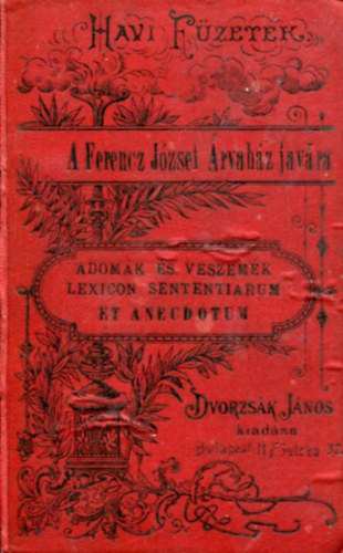 Nincs feltüntetve - Adomák és veszemék - havi füzetek XVII.