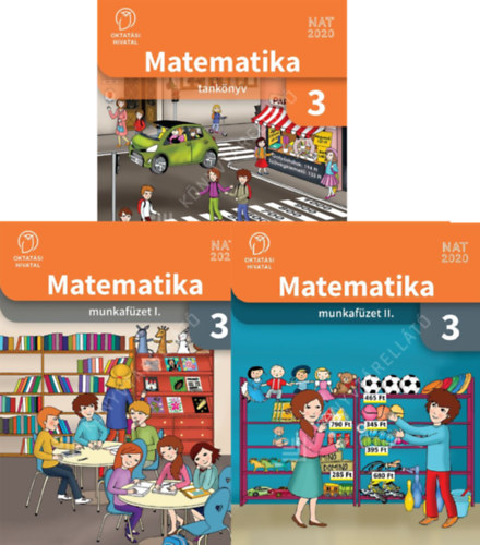 F�l�p M�ria - Matematika 3. tank�nyv + munkaf�zet 3. I-II.