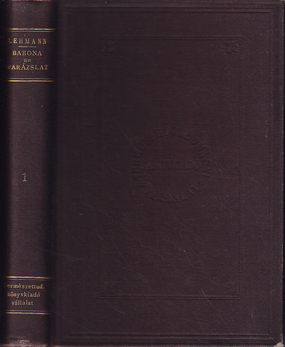 DR. Lehmann Alfrd - Babona s varzslat I-II.