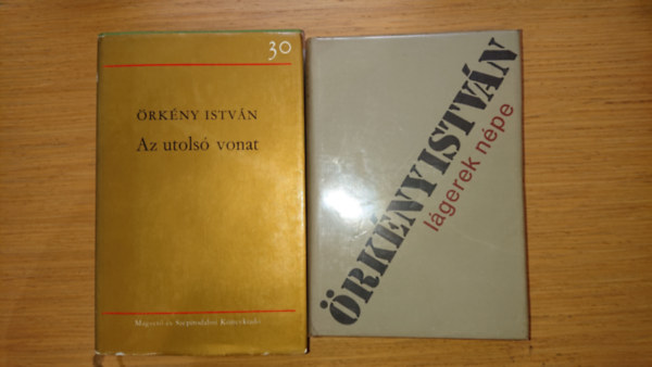 rkny Istvn - 2 db rkny-knyv: Az utols vonat + Lgerek npe