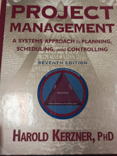 Project management a systems approach to planning scheduling, and controlling /A projektmenedzsment az temezs s a kontroll tervezsnek rendszerszemllete/ Angol nyelv