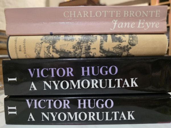 Victor Hugo, Fjodor Mihajlovics Dosztojevszkij Bronté Charlotte - Klasszikus könyvcsomag