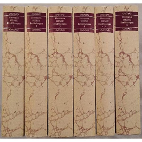 Hermann Hesse - Hermann Hesse Gesammelte Erz�hlungen [6 B�nde]