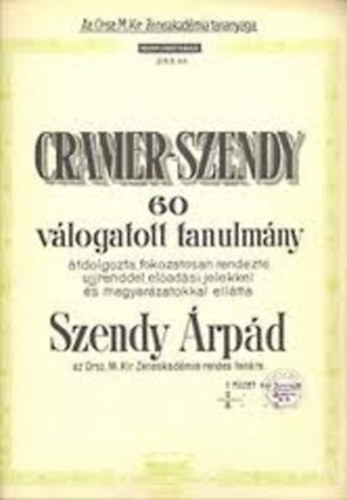 J. B. Cramer - 60 vlogatott tanulmny III. fzet