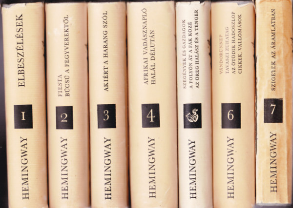 Ernest Hemingway - Ernst Hemingway m�vei I-VII.
