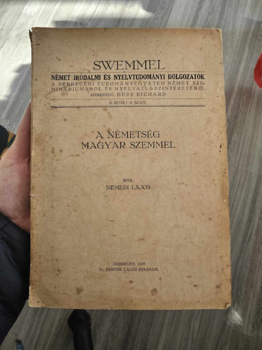 Nmedi Lajos - A nmetsg magyar szemmel