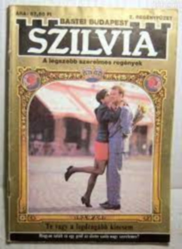 Szilvia szerelmes regények könyvcsomag: 8db.