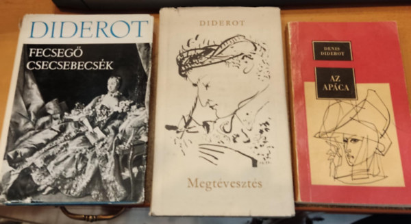 Denis Diderot - 3 db Diderot: Az apca + Fecseg csecsebecsk + Megtveszts