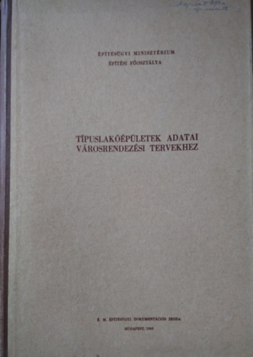 T�puslak��p�letek adatai v�rosrendez�si tervekhez