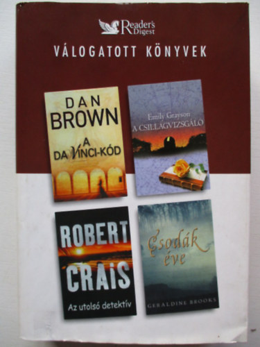 Brown-Grayson-Crais-Brooks - Válogatott könyvek-A Da Vinci-kód-A csillagvizsgáló-Az utolsó detektív