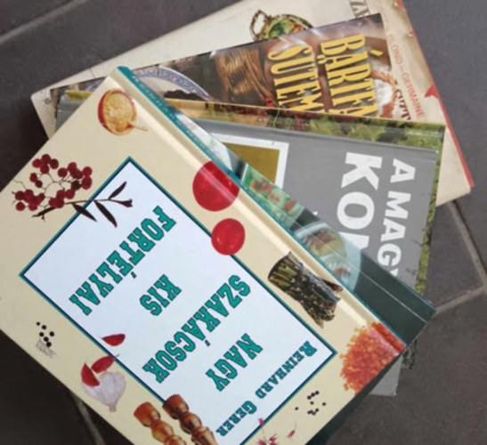 zek s receptek kincsestra: 6db szakcsknyv egy csomagban