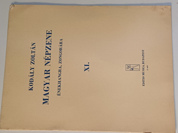 Kodly Zoltn - Magyar npzene nekhangra,zongorra XI.