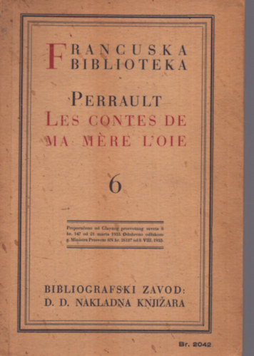 Charles Perrault - Les Contes de ma m�re L'oie (1923)