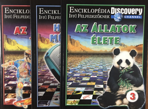 Discovery Channel - Enciklopdia Ifj Felfedezknek knyvcsomag (3 ktet)