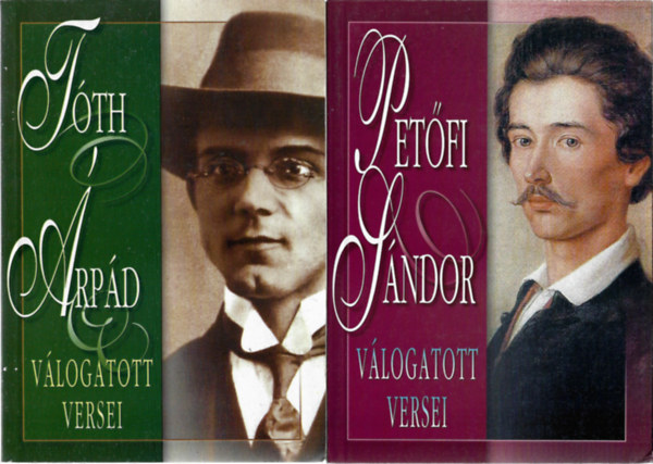 2 db knyv, Tth rpd vlogatott versei, Petfi Sndor vlogatott versei