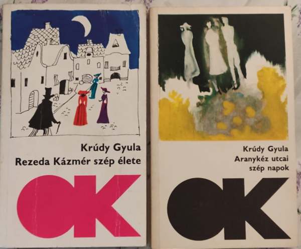 Kr�dy Gyula - Olcs� k�nyvt�r Kr�dy Gyula reg�ny 2 db