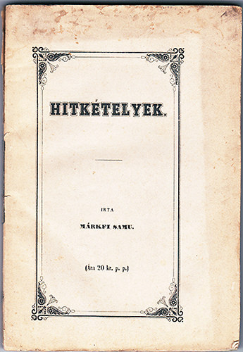 M�rkfi Samu - Hitk�telyek