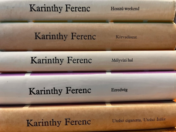 Karinthy Ferenc - Karinthy Ferenc knyvcsomag (5 db)