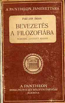 Pauler �kos - Bevezet�s a filoz�fi�ba
