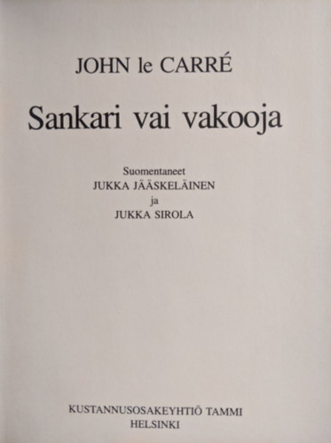 Sankari vai vakooja (Az orosz hz)
