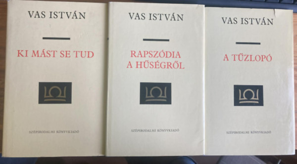 Vas István - Vas István művei Összegyűjtött munkái I-III. 1930-1945, 1945-1959, 1960-1976