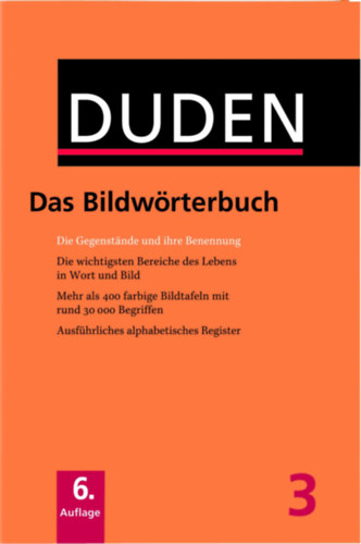 Duden - Das Bildwrterbuch 3  (6. auflage)