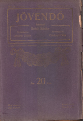 Brdy Sndor - Jvend (1903. 1.vfolyam/16.szm)