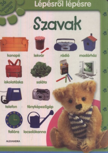 Szavak - 36 hónapos kortól (Lépésről lépésre)