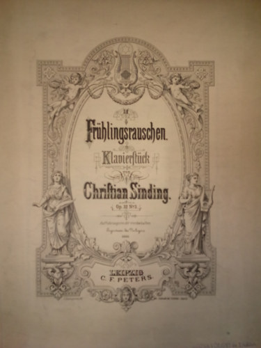Frühlingsrauschen- Klavierftück von Christian Sinding ( Op. 32. No. 3. )