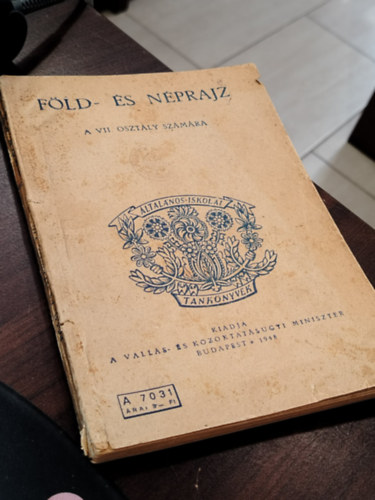 Föld- és néprajz a VII. osztály számára