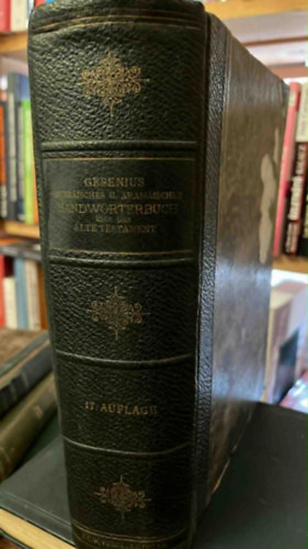 Wilhelm Gesenius - Hebräisches und Aramäisches Handwörterbuch über das Alte Testament