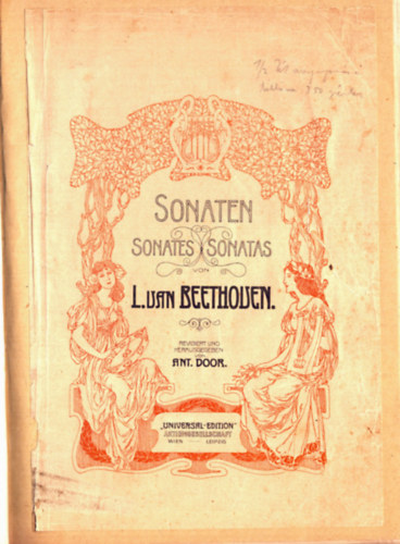 L. van Beethoven Ant. Door.  (szerk.) - L. van Beethoven: Sonaten
