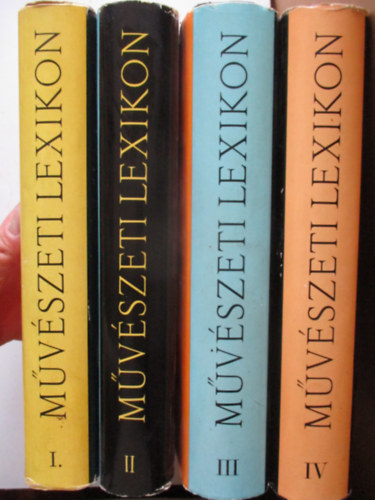 Zdor Anna- Genthon Istvn  (fszerk) - Mvszeti lexikon I-IV.