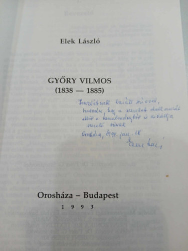 Elek L�szl� - Gy�ri Vilmos - DEDIK�LT!